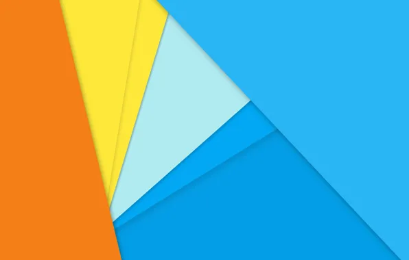Picture orange, yellow, abstraction, blue, texture, geometry