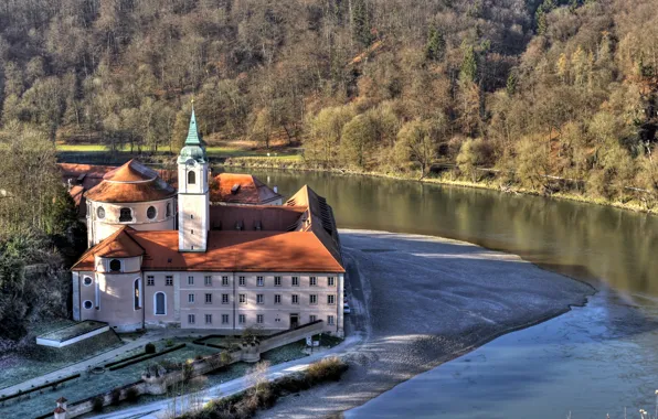 The city, photo, Germany, Bayern, Cathedral, temple, the monastery