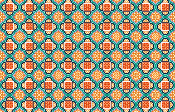 Pattern, ornament, diamonds