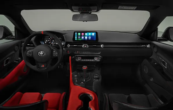 Coupe, interior, Toyota, Supra, sport car, sports car, rear-wheel drive, 2025