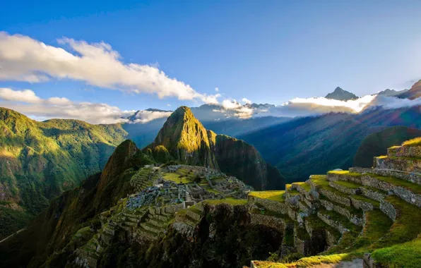 Picture hills, ridge, Machu Picchu, the highlands