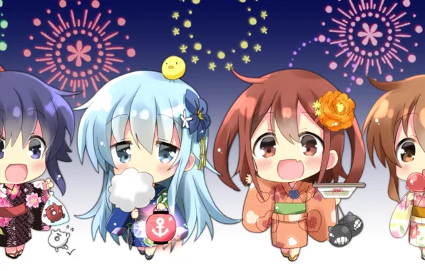 Girls, Kantai Collection, Naval collection