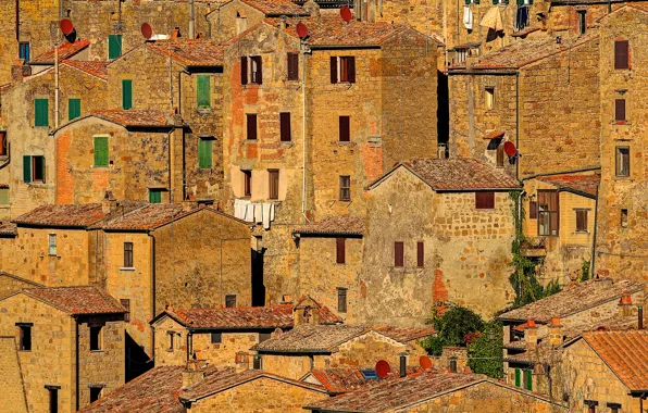 Home, Italy, Tuscany, Sorano