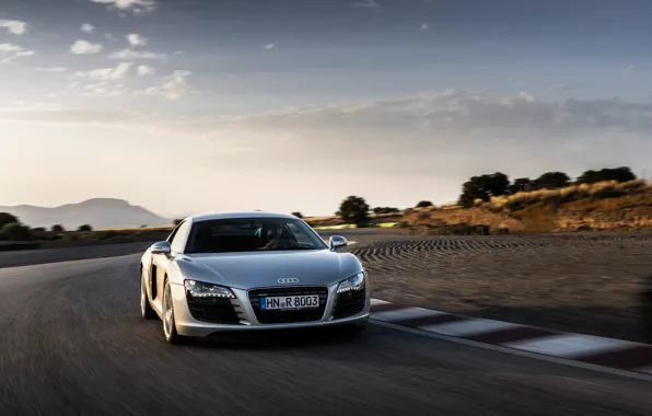 Audi, Audi R8, supercar, Quattro, R8, racing track, iconic