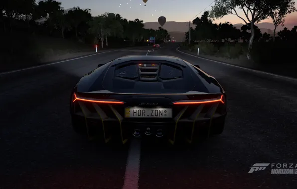 Wallpaper lamborghini, centennial, Forza horizon 3 images for desktop,  section игры - download