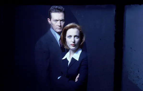 Picture the series, The X-Files, Classified material, Dana Scully, John Doggett