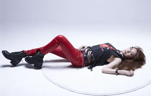 Girl, music, Asian, South Korea, k-pop, Seo In Young