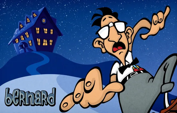 Picture fear, The day of the tentacle, Bernald