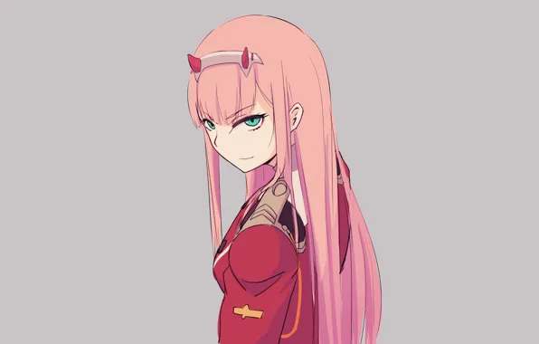 Girl, background, 002, Darling In The Frankxx, Cute in France, Zero Two