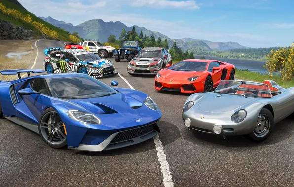 The game, Microsoft, race, cars, Racing, Xbox, Game, Forza Horizon 4