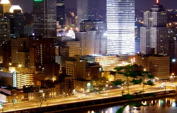 Picture city, the city, USA, Pennsylvania, Pittsburgh