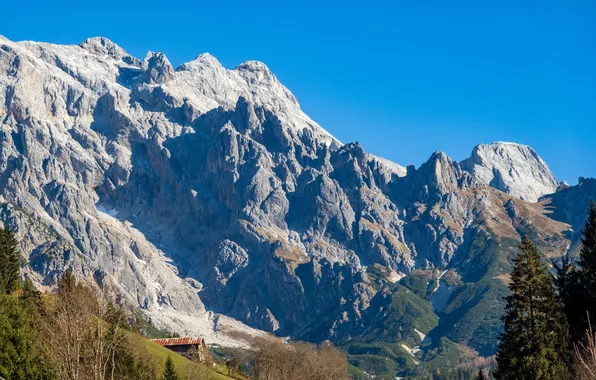 Picture mountains, rocks, Austria, Alps