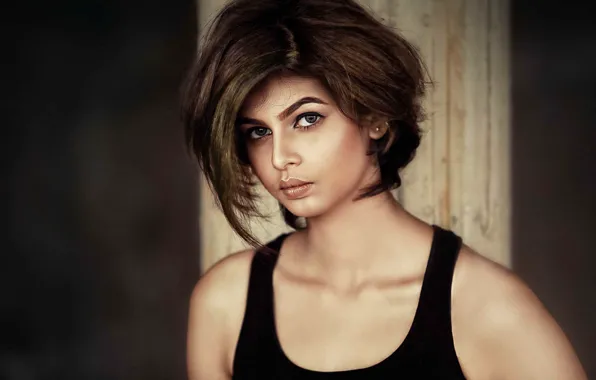 Girl, hot, sexy, eyes, smile, beautiful, figure, model