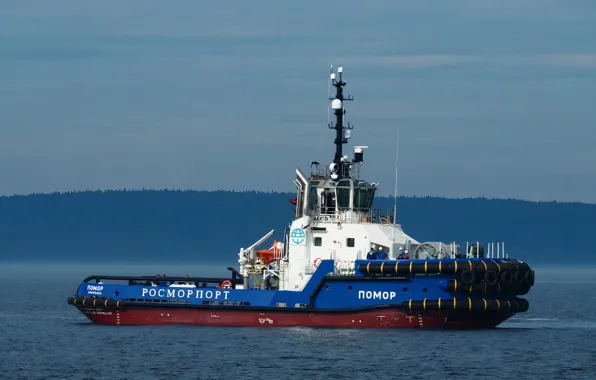 Sea, Tug, Arkhangelsk, Rosmorport, Pomor