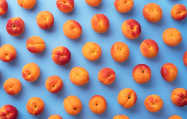 Picture background, shadows, apricot, apricots, nectarine
