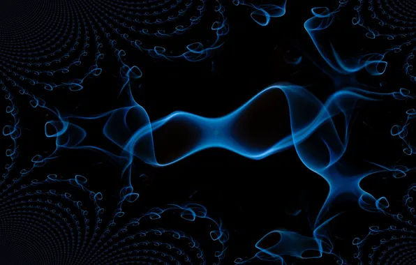 Line, black, smoke