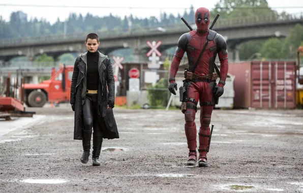 Picture Ryan Reynolds, Ryan Reynolds, Deadpool, Marvel, Deadpool, Wade Wilson, Wade Wilson, Negasonic Teenage Warhead