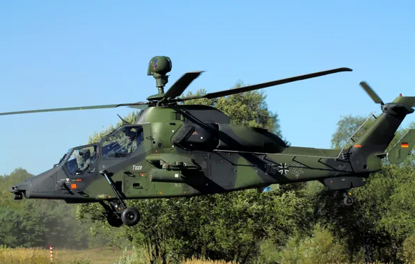 Picture modern, Germany, shock, The Bundeswehr, Eurocopter Tiger/Tiger, helicopter gunships, Eurocopter Tiger