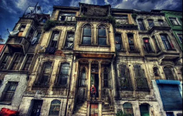 Picture HDR, Istanbul, Turkey, Istanbul, Turkey, The old building, Old building