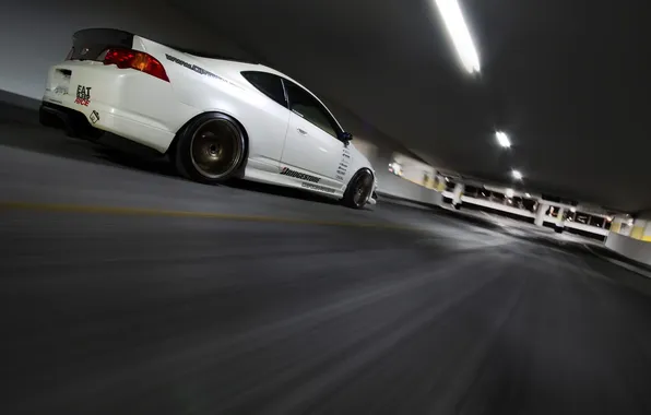 Picture Parking, honda, in motion, Honda, tuning, civic