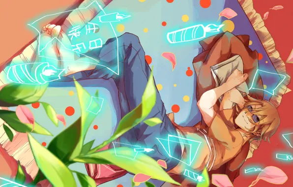 Download wallpaper Guy, Anime, Project Key, K Project, section shonen