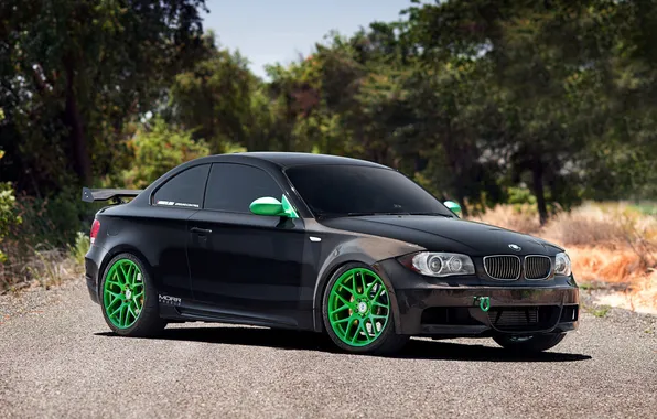 Picture wall, tuning, BMW, Morr Wheels, BMW 135i