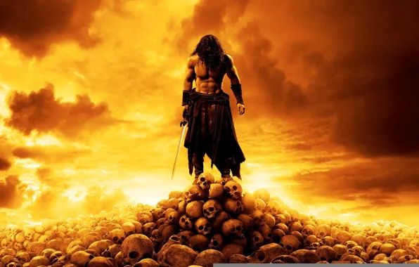 Picture skull, 2011, Conan The Barbarian, Conan the barbarian