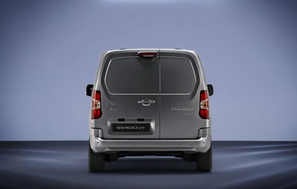 City, Toyota, rear view, Toyota, Van, Electric, ProAce, 2024
