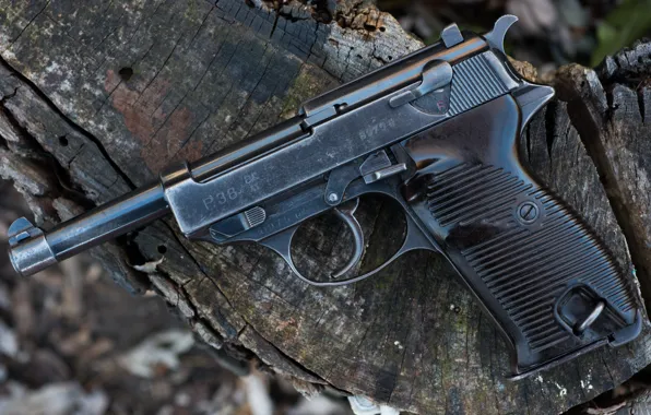 Gun, Walther, P38, AC41