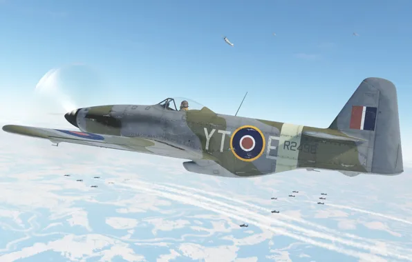 Britain, Experimental fighter, Martin-Baker MB5
