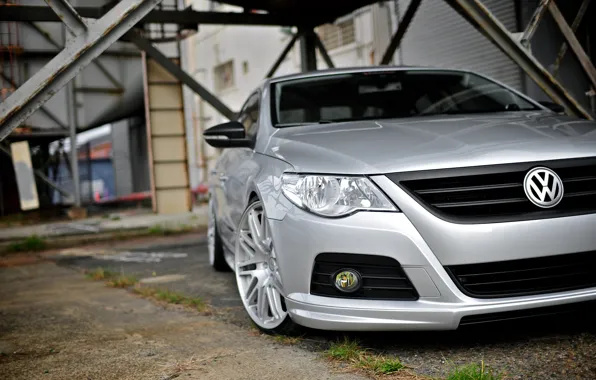 Grey, volkswagen, tuning, Volkswagen, passat