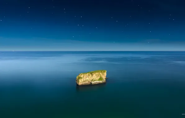 Sea, landscape, rocks