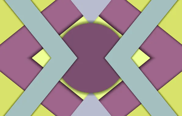 Round, figure, triangle, symmetry