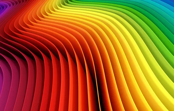 Picture abstraction, background, rainbow, abstract, Rainbow, background, Kolor, colored