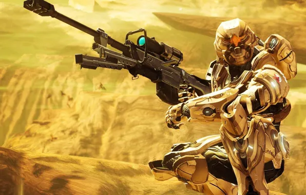 Picture fiction, gold, AVP, space soldier, soldiers with weapons