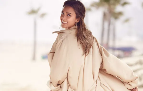 Picture girl, smile, Jessica Alba, actress, latina
