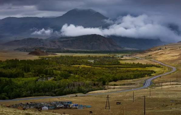 Mountains, The Altai Mountains, Chuysky tract