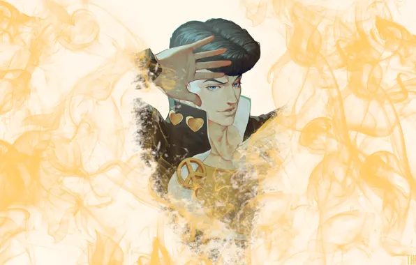 Picture smoke, guy, JoJo's Bizarre Adventure, The Incredible Adventures Of Jojo