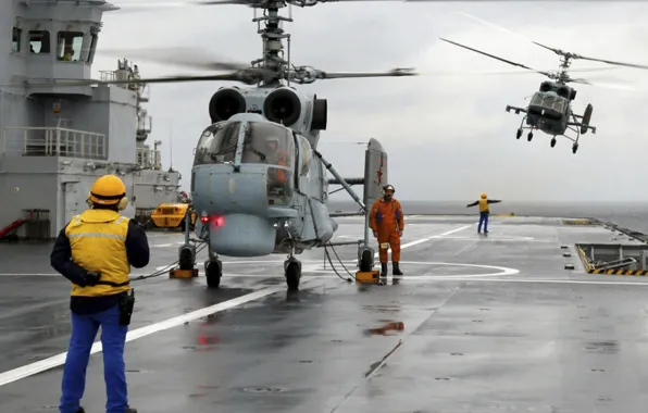 Navy, Ka-27, Ka-29, carrier-based helicopters