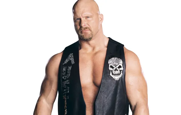 Look, bald, actor, wrestler, WWE, vest, Steve Austin, Steve Austin