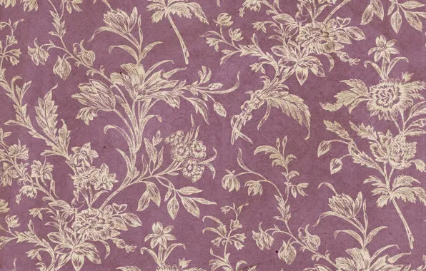 Background, wallpaper, ornament, vintage, texture, floral, pattern, paper