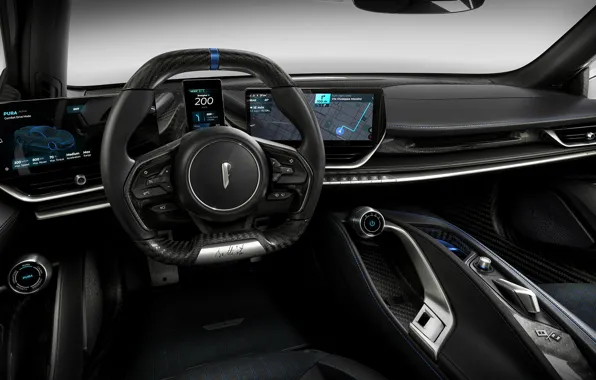 Design, technology, the interior of the car, Pininfarina, electric car, Baptist Anniversary