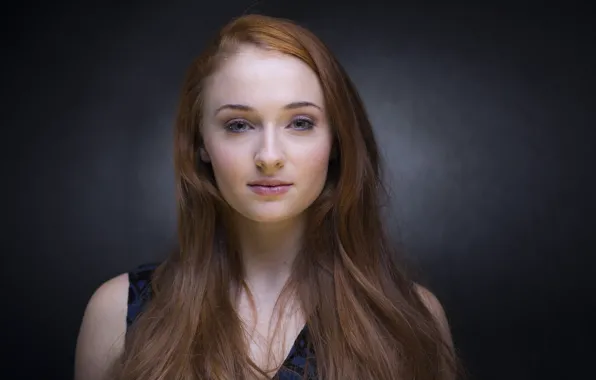 Picture girl, model, actress, red, the series, Game Of Thrones, Game of Thrones, Sophie Turner