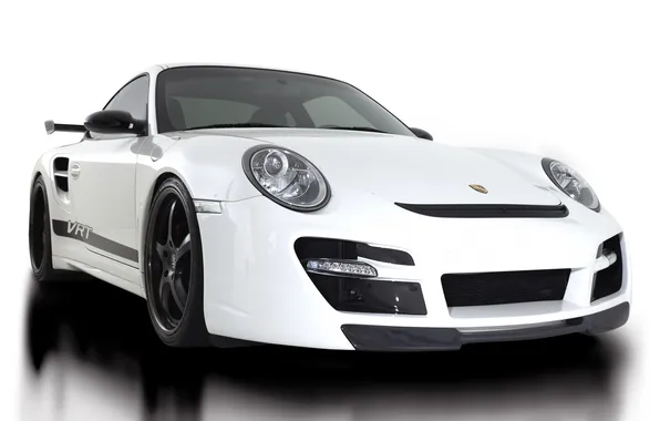 White, 911, turbo, porsche, Porsche, vorsteiner, v-rt