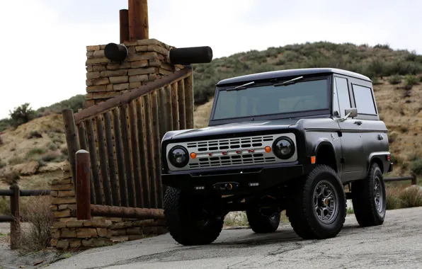 Picture black, Ford, 2012, Bronco, ICON BR