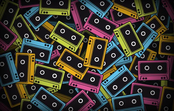 Picture tape, colorful, abstract, colorful, tapes, abstract