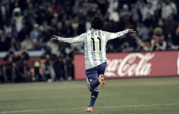 Picture grass, game, sport, the game, stadiums, Argentina, argentina, sports players, Carlos Tevez, carlos tevez