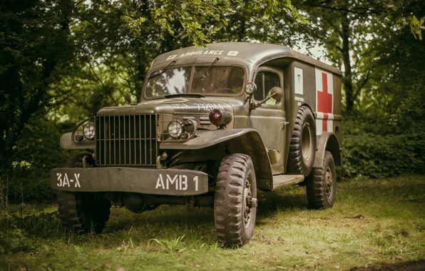Dodge, specialized, medical car, WC 54