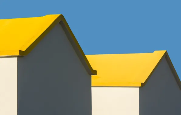 Picture roof, the sky, home