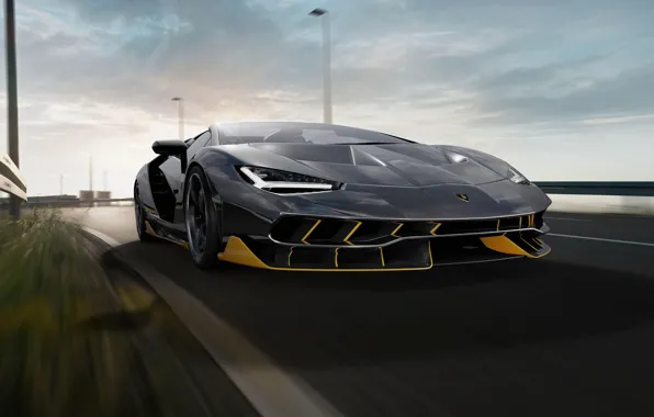 Movement, speed, Lamborghini, supercar, Lamborghini, Lamborghini Centenary, Centennial